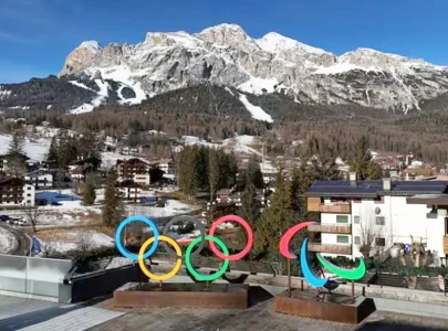 cortina races to build centre for games cortina races to build centre for games