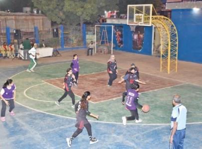 bahria white dow club in girls event final