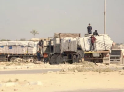 aid trucks roll into starving gaza aid trucks roll into starving gaza