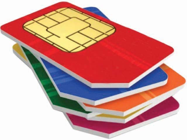 nadra would charge only rs 10 for verification of each sim card down from earlier high of rs23 stock image