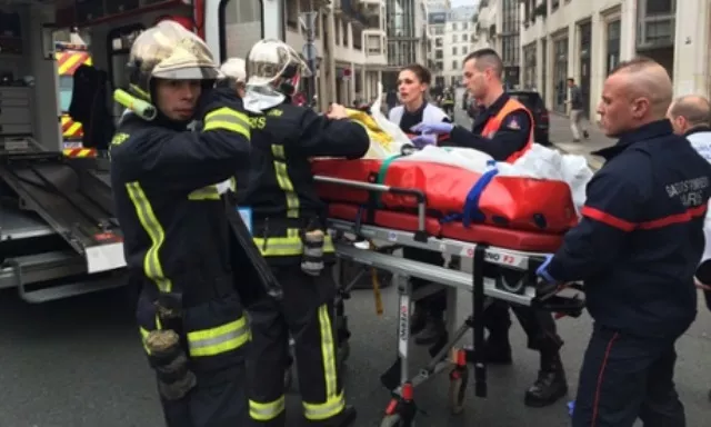 the source said gunmen had hijacked a car and knocked over a pedestrian as he sped away photo afp the source said gunmen had hijacked a car and knocked over a pedestrian as he sped away photo afp