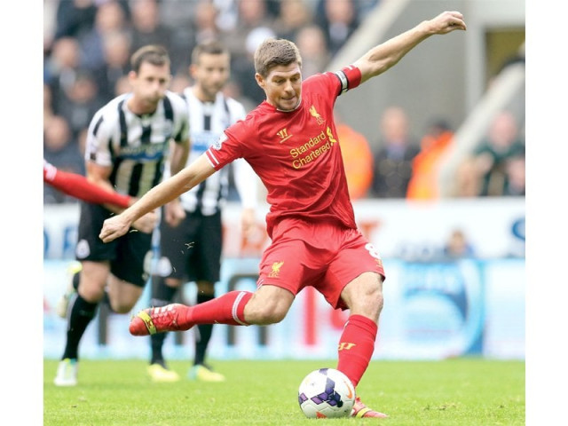 gerrard 34 announced last friday that he will leave anfield at the end of the season photo afp gerrard 34 announced last friday that he will leave anfield at the end of the season photo afp