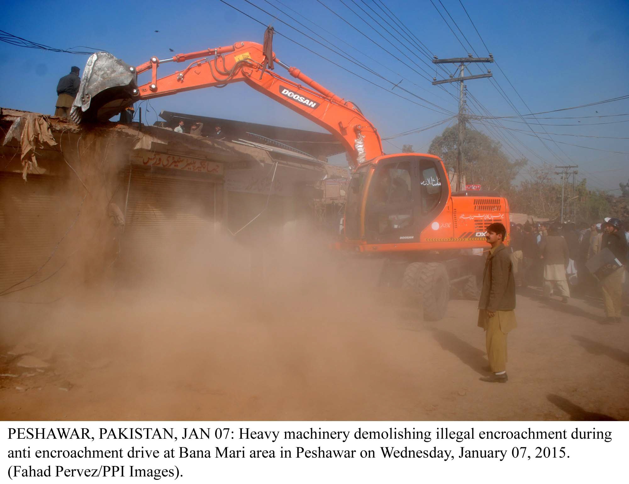 talking to the express tribune sumundri assistant commissioner said three notices had been served on encroachers in chak 531 gb and they had been asked multiple times to vacate the land photo ppi