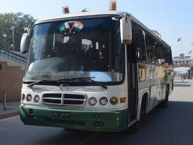 the india pakistan dosti bus service started operating in 1999 to strengthen people to people contacts between the citizens of both states photo afp the india pakistan dosti bus service started operating in 1999 to strengthen people to people contacts between the citizens of both states photo afp