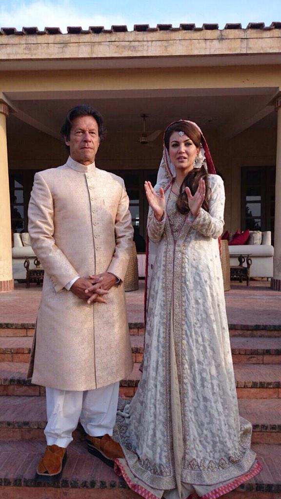 Imran and Reham Khan tie the knot in Bani Gala