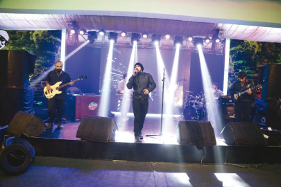 making an evening of dew ing