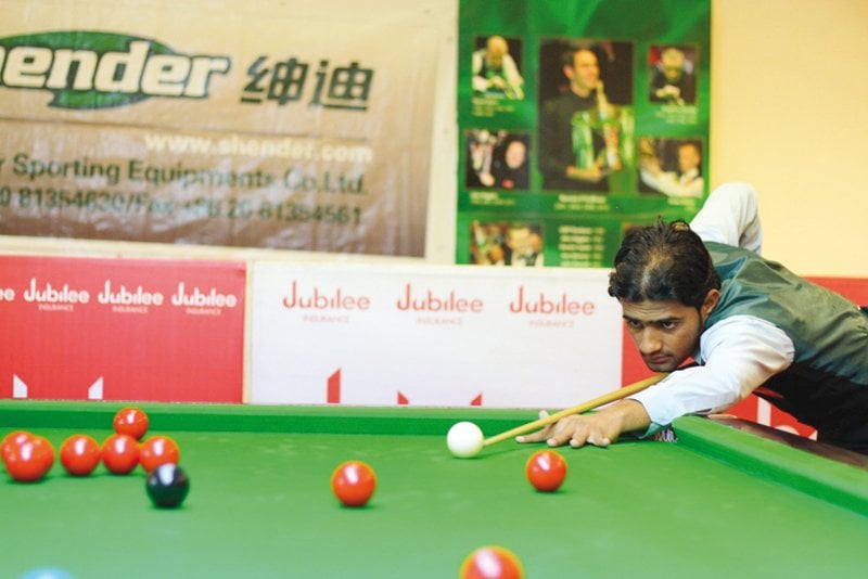 faheem went on to win three consecutive frames to claim the 11 frame final photo pbsa