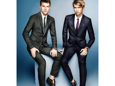 menswear ratchets up sales