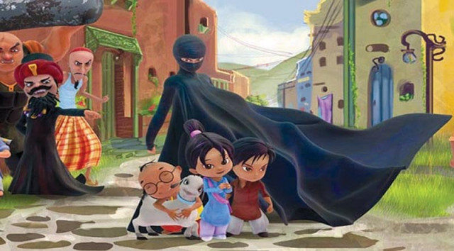 the year 2015 will mark the release of the first pakistani animated film 3 bahadur and the second season of the emmy award nominated burka avenger photos publicity the year 2015 will mark the release of the first pakistani animated film 3 bahadur and the second season of the emmy award nominated burka avenger photos publicity