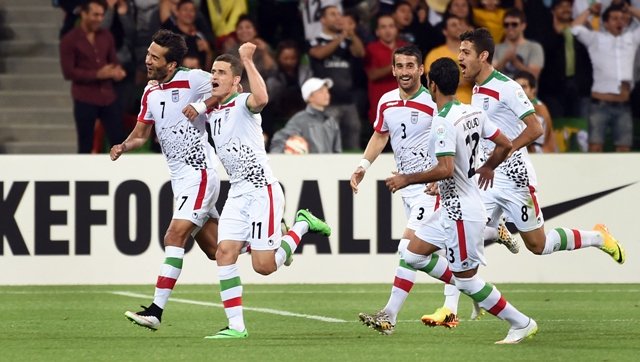 ehsan hajsafi 039 s glorious volley fired iran to victory over bahrain photo afp