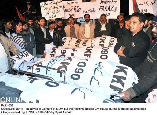 the chief minister 039 s spokesperson said that cm qaim ali shah has taken notice of the killings and has announced to form a judicial commission to investigate the incidents photo online the chief minister 039 s spokesperson said that cm qaim ali shah has taken notice of the killings and has announced to form a judicial commission to investigate the incidents photo online