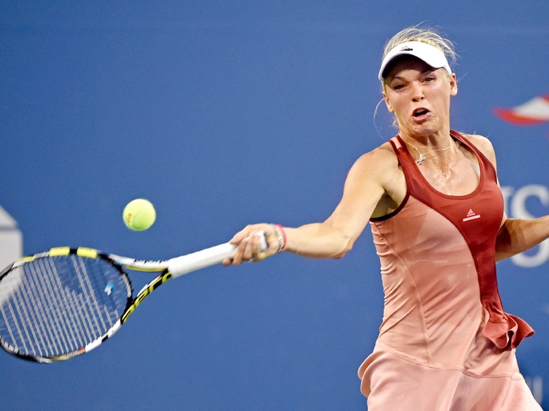 optimistic wozniacki who lost to serena williams in last year 039 s us open final said she was confident she will take her place in melbourne photo afp