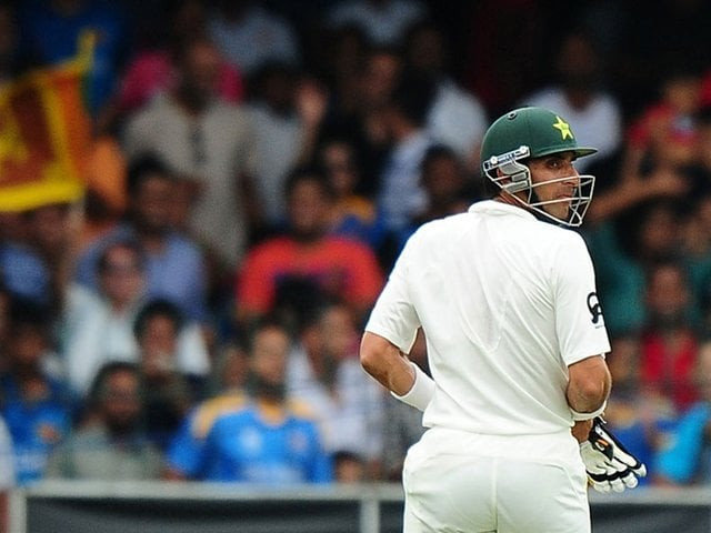 walking away misbah has decided he will call it quits from odis after the world cup photo afp