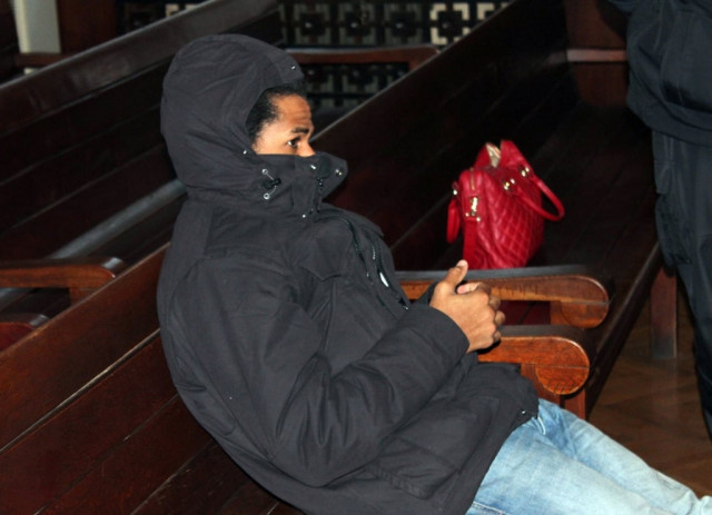 this picture taken on january 12 2015 shows french fritz joly joachin 29 a french citizen of haitian origin in the court in the town of haskovo southeastern bulgaria photo afp this picture taken on january 12 2015 shows french fritz joly joachin 29 a french citizen of haitian origin in the court in the town of haskovo southeastern bulgaria photo afp