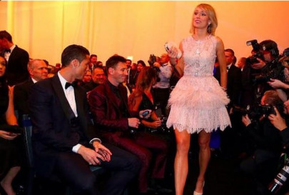 ballon d or ceremony ronaldo messi finally find something they can agree on