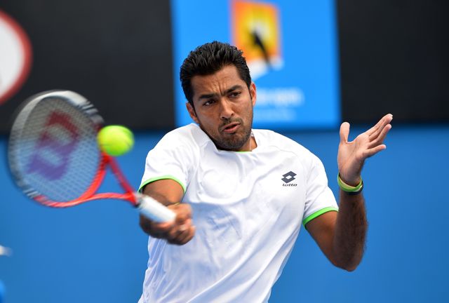 progress aisam and his partner zimonjic defeated kazakhstan s andrey golubev and denis istomin of uzbekistan to win 6 4 6 4 photo file