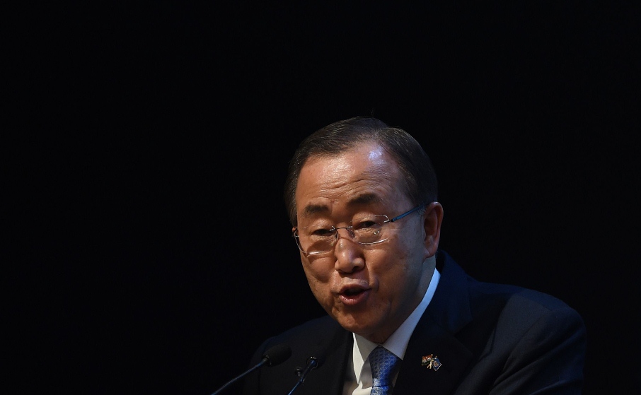 ban ki moon wants a quot long standing solution quot to preserve lives along line of control photo afp