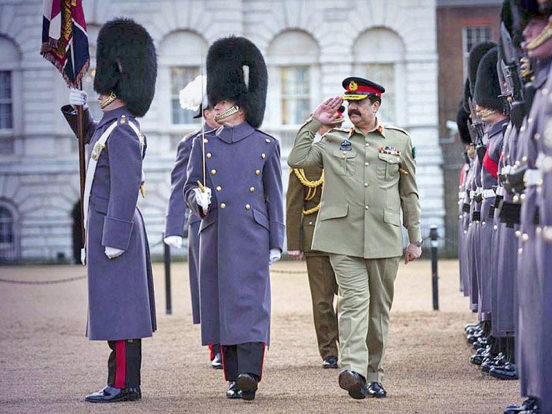 general raheel sharif reviews guard of honour in london photo app