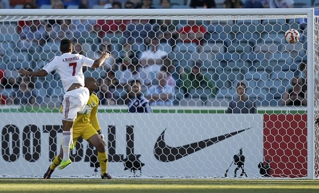 the group c victory in canberra marked the first time uae had won their opening two matches at the tournament and set them on the way to qualifying for the quarter finals photo reuters