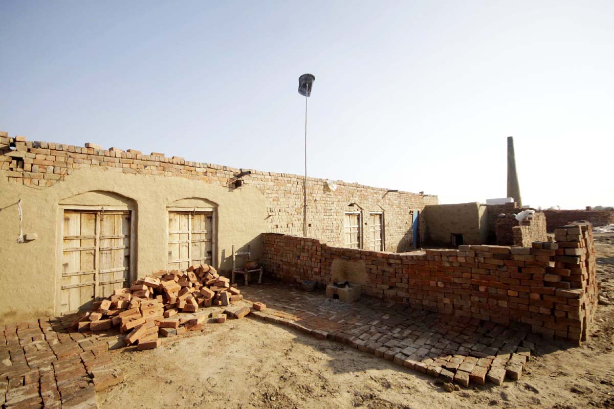 the brick klin where the christian couple used to work photo shafiq malik the express tribune