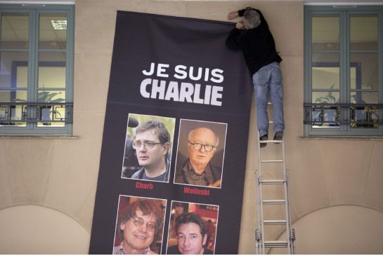 uproar among muslim readers after papers reprinted the controversial new cover of charlie hebdo photo afp