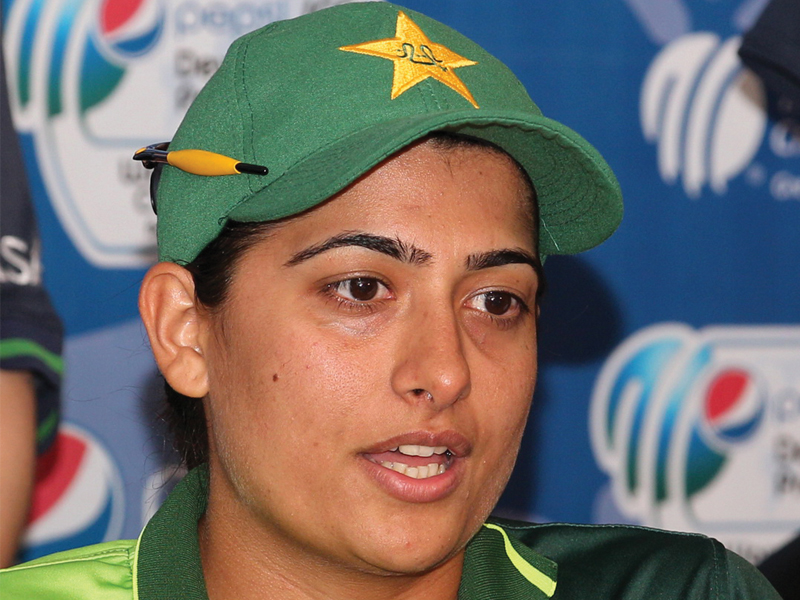 pakistan captain sana mir photo file