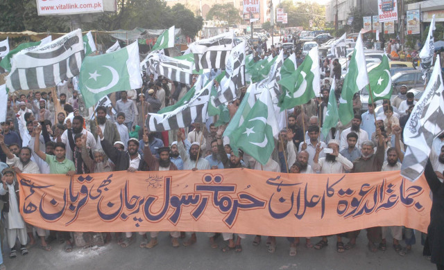 rallies in the province largely remained peaceful except for a protest demonstration outside the french consulate photo express rallies in the province largely remained peaceful except for a protest demonstration outside the french consulate photo express