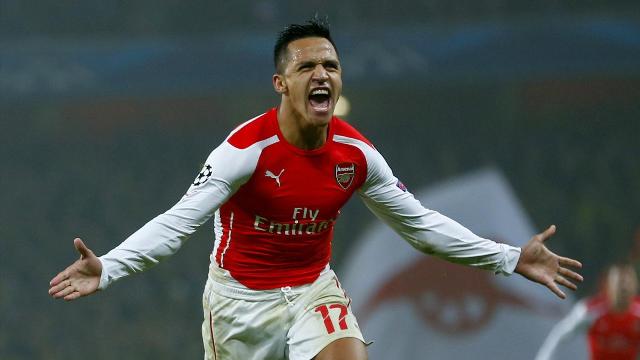 high on confidence arsenal s alexis sanchez is the gunner s top goalscorer this season with 12 goals in the premier league and 18 photo reuters