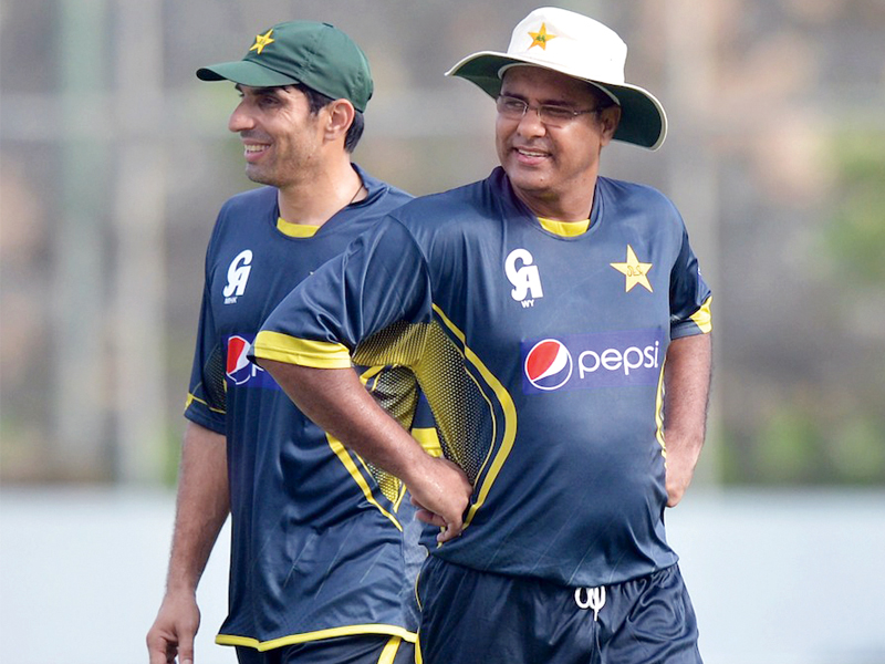 waqar has said he is happy that pakistan do not have the favourites tag and will therefore have less pressure on them photo afp