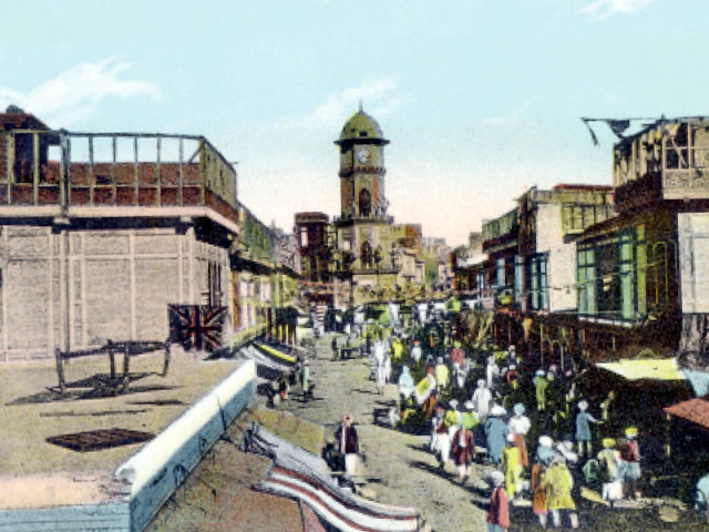 a artist s impression on a postcard of ghanta ghar circa 1910 photo courtesy dr ali jan a artist s impression on a postcard of ghanta ghar circa 1910 photo courtesy dr ali jan