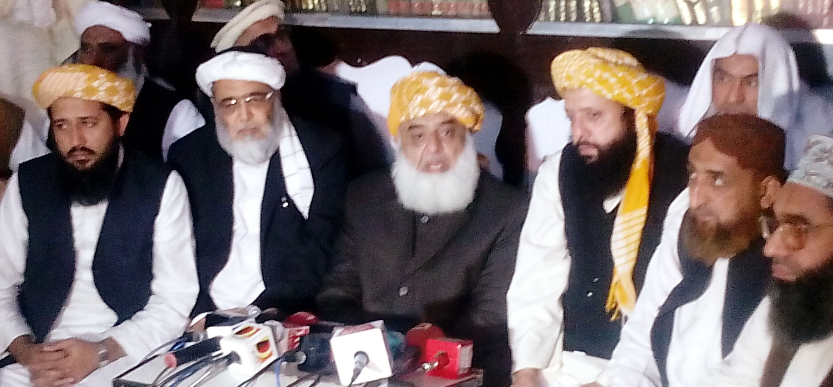 jui f chief believes that another constitutional amendment is needed photo naeem ahmed ghouri express