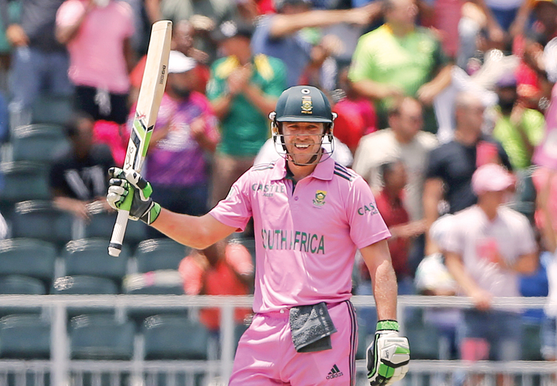 south africa batsman ab de villiers hits a century off 31 balls to record the fastest ever odi ton giving the cricketing world another reason to fall in love with the game once again photo afp