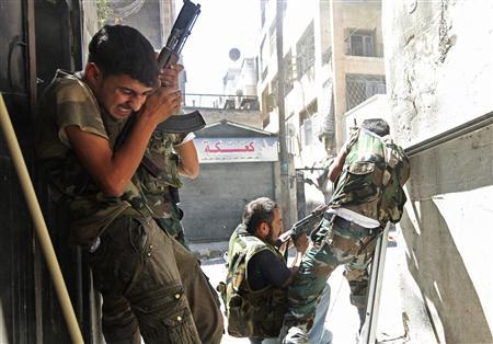 a file photo of syrian soldiers photo reuters