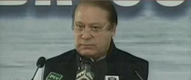 an express news screen grab of prime minister nawaz sharif addressing the balochistan development forum an express news screen grab of prime minister nawaz sharif addressing the balochistan development forum