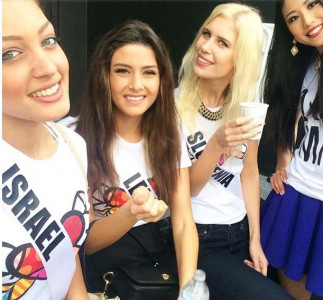 miss lebanon in hot water after selfie with miss israel miss lebanon in hot water after selfie with miss israel
