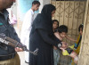 lady healthworkers stagesit in in hyderabad