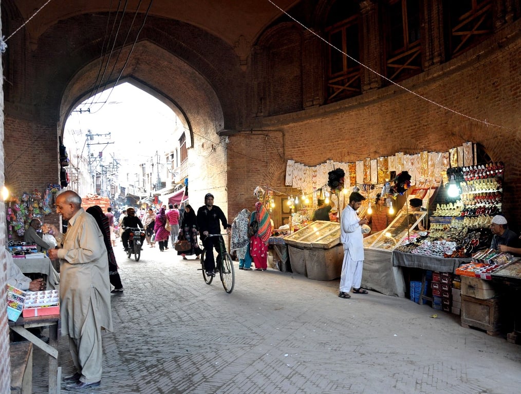 peshawar gates lost beneath election paraphernalia