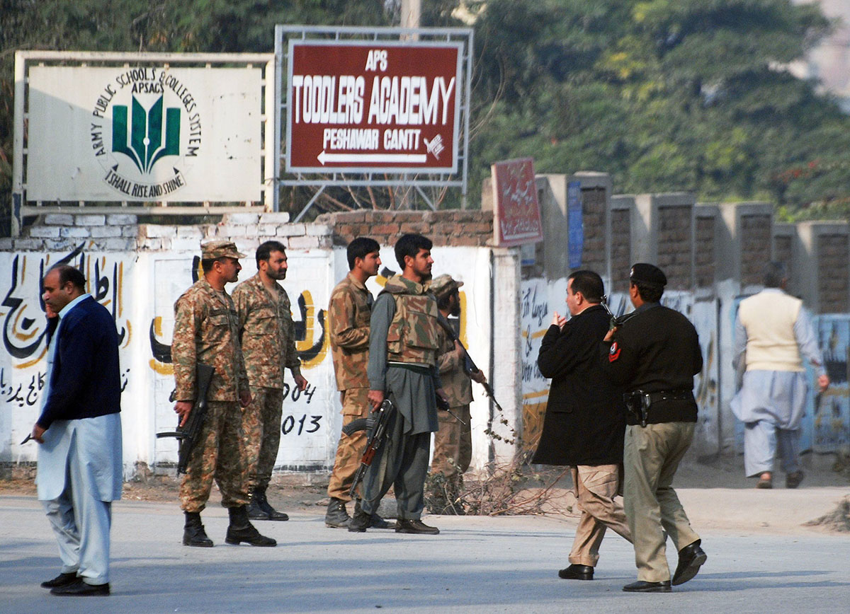 seminar held at lahore press club to pay homage to army public school students photo afp