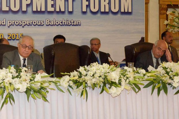 balochistan chief minister abdul malik baloch r said legislation was needed to ensure the centre and provinces have an equal share in resources photo pid