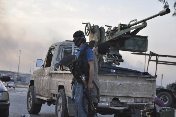 a file photo of an islamic state guard at a checkpoint photo reuters