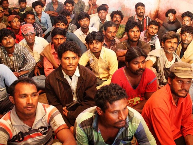 38 indian fishermen detained by the pakistan maritime security agency photo afp