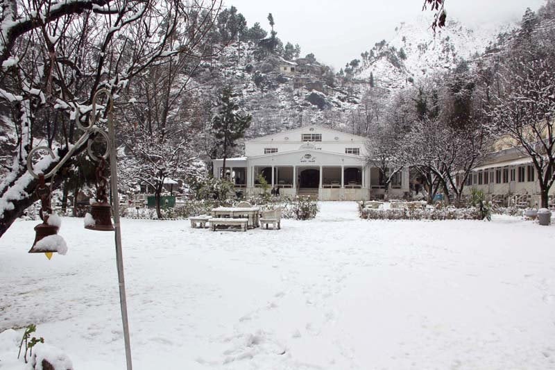 today one can hardly spot a green patch in the valley thanks to the incoming snowstorm photos fazal khaliq express