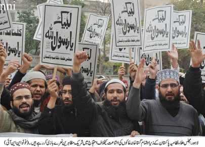 religious sentiments traders protest blasphemous caricatures