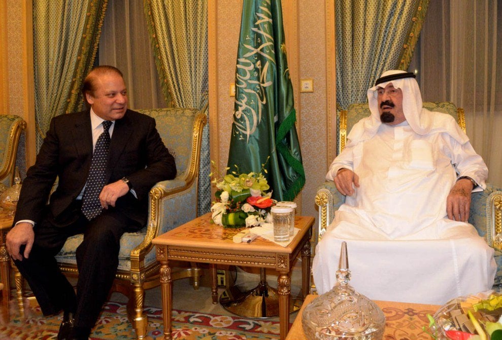 a file photo of pm nawaz meeting late king abdullah photo pid