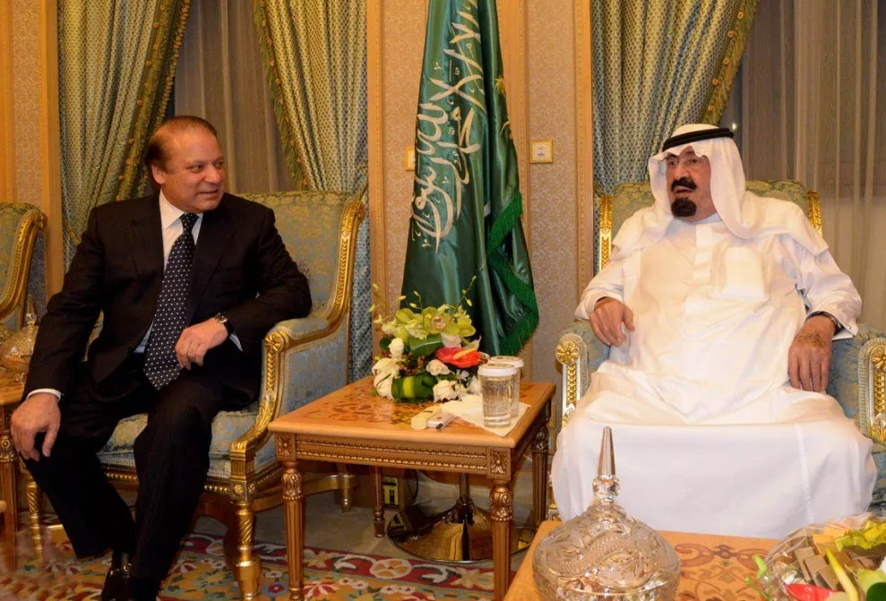 a file photo of pm nawaz meeting late king abdullah photo pid a file photo of pm nawaz meeting late king abdullah photo pid