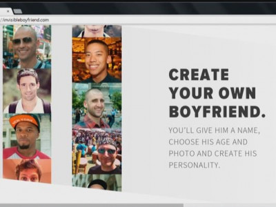 a real app for an invisible boyfriend