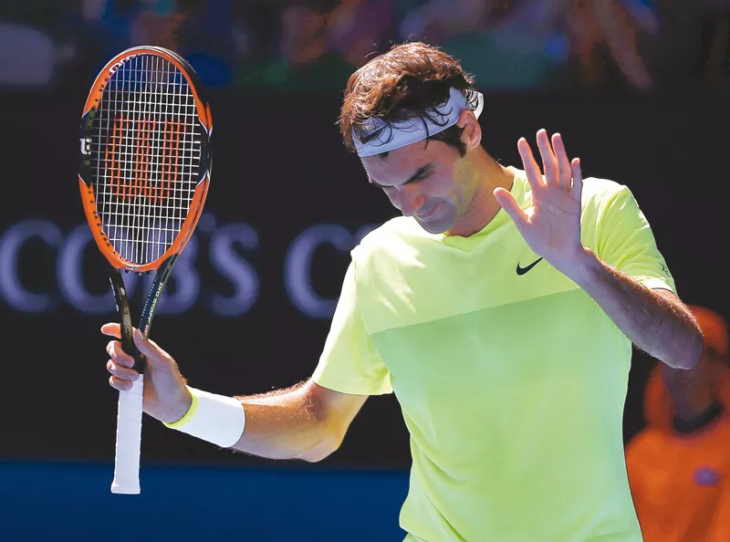 when federer was broken to love in the first set giving seppi a 5 4 lead it was clear something was amiss with his game photo reuters when federer was broken to love in the first set giving seppi a 5 4 lead it was clear something was amiss with his game photo reuters