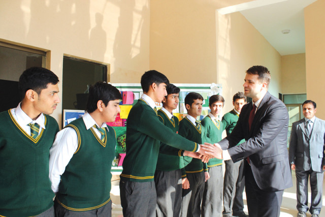 the bosnian envoy visited aps peshawar recently to express solidarity with the survivors photo express the bosnian envoy visited aps peshawar recently to express solidarity with the survivors photo express