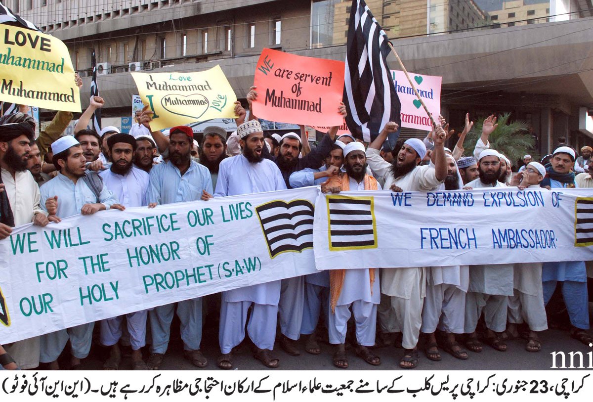 religious parties protest against charlie hebdo photo nni