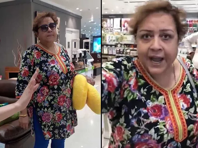 middle aged or not the lady s behaviour cannot be excused photo facebook shivani gupta middle aged or not the lady s behaviour cannot be excused photo facebook shivani gupta
